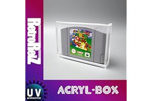 RetroReiZ Acryl UV Schutz Box / Case für Nintendo 64 Spiele Modul N64 PAL NTSC 1 Stück