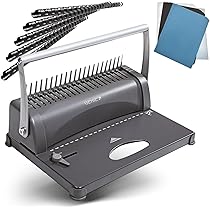 Pettini Per Rilegatura Exacompta - Scatola Da 100 Pezzi In PVC Nero Per Anelli A4/A3 - Foto 5