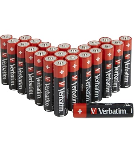2 Piles Alcalines Verbatim 12V 23A (MN21) - Pour Télécommandes Portail, Garage, Alarmes - Garantie 2 Ans - 3