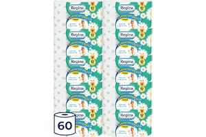 Regina kartong, toalettpapper, 60 rullar