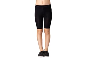 NOQ Shorts au Genou pour Filles sous la Jupe Portent des Leggings de Cyclisme Pantalons d'école de Danse âgés de 4 à 8 Ans
