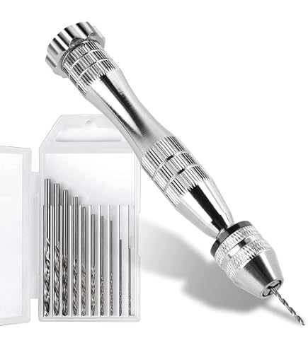 20-teiliges Mikrobohrer-Set 0,3–1,6 Mm – HSS, Für Präzises Bohren In Holz, Kunststoff, Harz