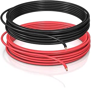 AUPROTEC AU-FLRYB-150S110 voertuigkabel 1,50 mm² set van 2 kleuren à 10m FLRY-B als ring,10m Meter,Zwart