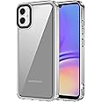 amazon basics Back Case Cover for Samsung Galaxy A05 (TPU + PC_Transparent)