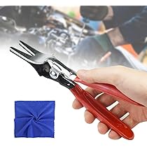 Pinza Per Rimuovere Tubi Flessibili Auto - Acciaio 45# Con Impugnatura Comoda Per Tubi Carburante E Olio - Foto 7