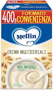 Mellin - Crema Multicereali - Alimento con Vitamina B1 400 gr