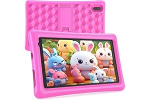 BENEVE Kids Tablets, 7 inch Tablet for Kids Toddlers, Android Kids Tablet Children Tablet 2GB+32GB with Parental Control, Bluetooth, WiFi, Dual Camera, Google Play Store Pre Installed