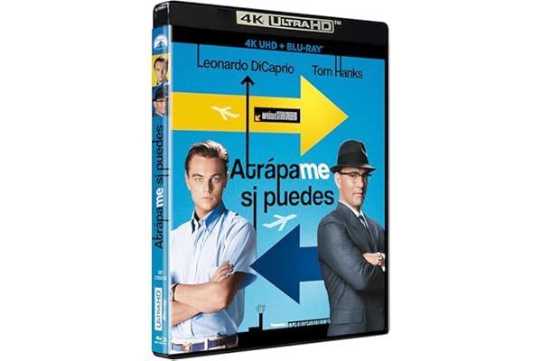 Atrapame Si Puedes (Catch Me If You Can) (2002) (Steven Spielberg) (4K UHD + Blu-ray)