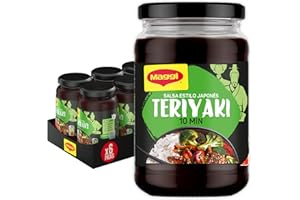 Maggi Salsa Asiática Teriyaki 6 x 355 g