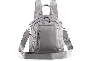 HUAZHIMAO Kleiner Rucksack Damen PU Leder Rucksäcke Elegant Klein Rucksackhandtaschen Mini 3 in 1 Cityrucksack Tagesrucksack Frauen Rucksacktasche Wasserdichte Umhängetaschen Schultertasche