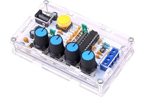 WALMECK- MAX038 Signalgenerator DIY Kit 1Hz ～ 20MHz Funktionsgenerator Hochgeschwindigkeits-Operationsverstärker-Generator Sinus/Dreieck/Rechteckig/Sägezahn