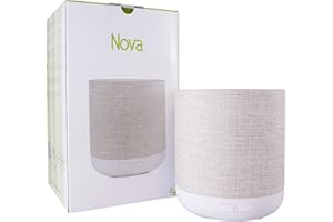 Gisa Wellness - NOVA - Diffusore di Aromi ed Oli Essenziali ad Ultrasuoni - 200ml - Per Aromaterapia e Cromoterapia - Ideale per Soggiorni o Uffici