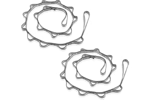 DASKING Daisy Chains, hamak do jogi, pas przedłużający, 23 KN, mocna pętla do wspinaczki, regulowana nylonowa taśma do ćwiczeń, do wspinaczki, aerial jogi, pilatesu, rozciągania, treningu fitness