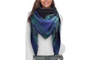 heekpek Moda Nappe Morbido Donne Sciarpa Avvolgere Scialle Scarf Wrap Caldo Modello Lattice Scialle Stole con Nappa Stile Quadrato