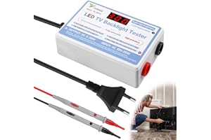 GBKDQQ Probador de luz LED y retroiluminación de TV, comprobador de corriente con lápiz de prueba, comprobador de voltaje para reparaciones de luces LED