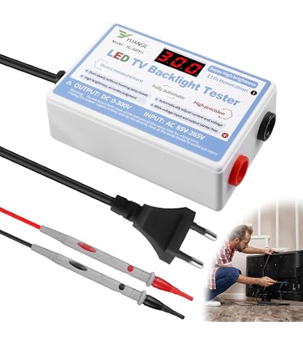 Hailege 2pcs Testeur LED 2~150mA Mini - Testeur De Diode Électroluminescente Et Batterie Portable Pour Ampoules LED