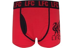 Liverpool FC - Herren Premium-Boxershorts mit Vereinswappen - Offizielles Merchandise - Geschenk für Fußballfans