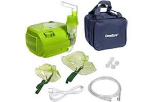 Omnibus BR-CN116B inhalateur Aérosol Therapie Compresseur de inhalation (vert)