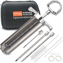 Hedume Lot de 2 serpillères à badigeonner pour barbecue avec 6 têtes de rechange supplémentaires, manche long en bois, parfait pour barbecue, griller, fumer du steak (45,7 cm Hedume Lot de 2 serpillères à badigeonner pour barbecue avec 6 têtes de rechange supplémentaires, manche long en bois, parfait pour barbecue, griller, fumer du steak (45,7 cm