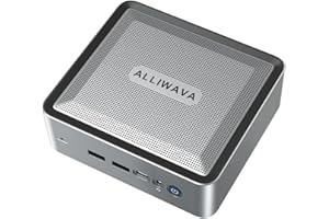 ‎ALLIWAVA ALLIWAVA Mini PC AMD Ryzen 7 5800U (8C/16T bis zu 4,4 GHz) 32GB DDR4 512GB NVME SSD Mini Desktop Computers, AMD Radeon Graphics 2000MHz, Dual HDMI and USB-C 4K Output, WiFi6/BT5.2
