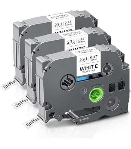 Cassetta Nastro Aken Etichette Compatibile Per Brother P-touch TZe-231