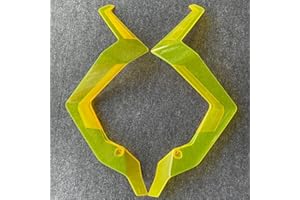 KTTUO For HON-DA 2025 XADV750 X-ADV 750 Modification Winding Strip Wind Cutting Fixed Wind Wing Leg Shield Side Protection Windshield (Yellow)