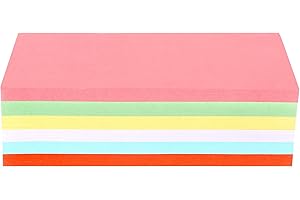 ‎EWTSHOP ewtshop® Moderationskarten, rechteckig, 200 x 100 mm, 250 St. 6 Farben, stabiles 180 g Papier