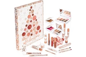 Beauty Adventskalender 2026 WILD XMAS Make-up kalender för kvinnor | Julkalender | 24 högkvalitativa smink- och kosmetikaöverraskningar, presentset från LAHAYE