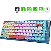 GamePower Sense TKL RGB Wireless/Bluetooth/Kablolu Mekanik Red Switch Gaming Klavye - 3 Yıl Garantil