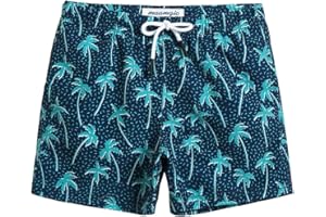 MaaMgic Maillot de Bain Enfant Garçon Short de Bain Garçon Coloré à Séchage Rapide avec Doublure Confortable et 3 Poches pour Plage et Piscine