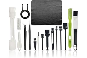 TUCIYKE Kit Pulizia PC Portatile,19 in 1 Plastica Pulizia Tastiera PC Portatile Spazzola Antistatico Kit Pulizia Tastiera PC per Computer/Portatile/Telefono