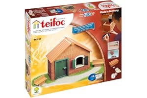 Teifoc- Principianti Casa 2700051-Casetta: Base, Colore Brown, Casetta da giardino, T51