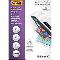 Fogli Plastificazione Fellowes A3 Lucidi - Confezione Da 25, 160 Micron Per Documenti E Foto - Foto 10