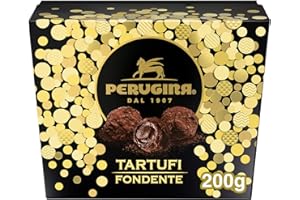 PERUGINA Tartufi Cioccolatini Fondenti, Scatola 200g