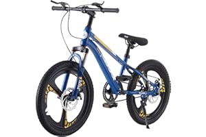 BSTSEL 18" 20" 22" 24" Inch Wheels Kids Bike for Aged 6-16 Boys Girls Children Bicycle Child Road Bike Shock Absorber Bike 3 Spoke Design Adjustable Height Bikes