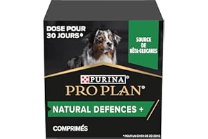 PURINA PRO PLAN | Natural Defences+ | Chien | Aliment complémentaire pour Chien Adulte | Soutient le système immunitaire, aide à la production naturelle d'anticorps| Comprimés | Boîte de 67g