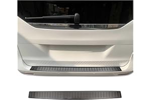 OMAC Protection Seuil de Pare-Chocs pour Mercedes Vito W447 2014-2025 Noir Brossé