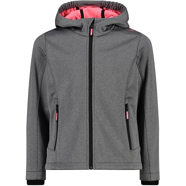 Giacca Da Sci CMP Snaps Hood Per Ragazze - Impermeabile 10.000mm, Traspirante, Con Cappuccio Rimovibile