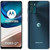 Motorola moto g42 (Tripla fotocamera 50 MP, display OLED FHD+, batteria 5000 mAh, 4/128GB espandibile, Dual SIM, Android 12, 