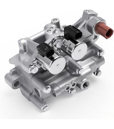 RADHLBNIU Engine Variable Valve Timing (VVT) Solenoid Compatible With Acura RDX Honda Accord Crosstour Odyssey Pilot Replaces# 918-056 15810R70A03 15810R70A04