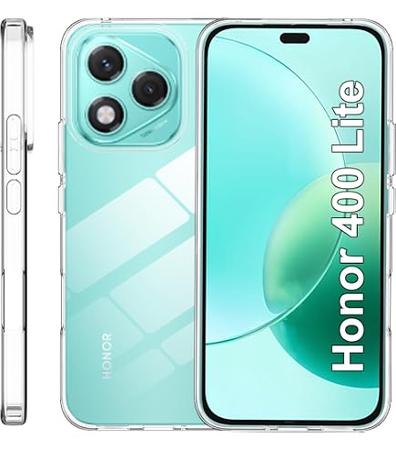SEAHAI Hülle Für Honor 400 Lite 5G – Buntes Blumenmuster, Ultra-dünn, Transparent, Stoßfest, TPU-Silikon, Unterstützt Kabelloses Laden