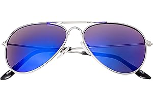 UltraByEasyPeasyStore Kinder-Sonnenbrille, Piloten-Stil, klassische UV400 Farbtöne