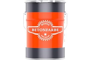BEKATEQ 1K Betonfarbe Betongrau, 2,5L I Bodenbeschichtung, Fußbodenfarbe außen & innen I Betonversiegelung & abriebfester Bodenbelag für Werkstatt, Keller, Schwimmbad, Teich, Industrie LS-470
