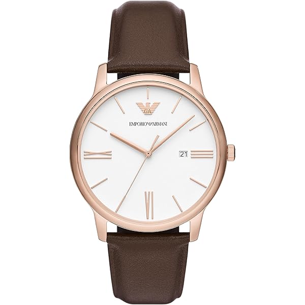 Emporio Armani Analog Brown Dial Men's Watch-AR1976 : Amazon.in