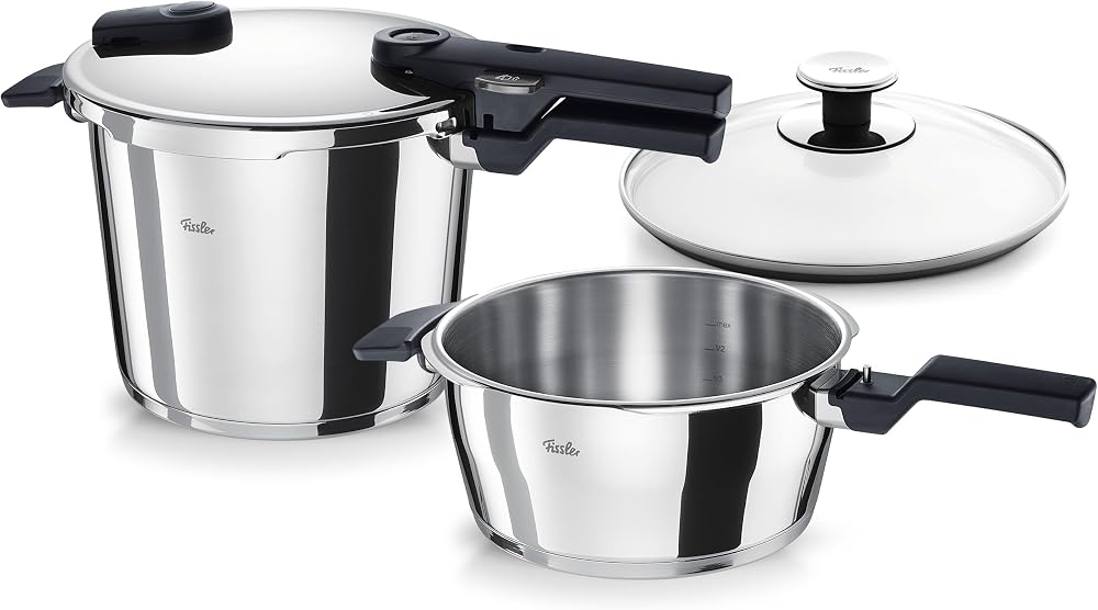 Fissler Vitaquick Glossy Düdüklü Tencere 6+3,5 Litre