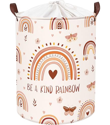 Cesta Portabiancheria 45L Clastyle - Design Fiori Rosa, Impermeabile, Con Coperchio, 36x45 Cm - Foto 8