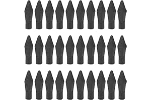 Ladieshow Practice Archery Arrowhead,30Pcs Soft Rubber Glue On Target Arrowhead Safety Arrows Tips for Archery (7mm)