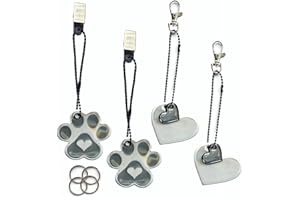 ‎SAFETY REFLECTOR OF FINLAND SAFETY REFLECTOR OF FINLAND; Rückstrahler; Weich-PVC-Reflektor; Nachhaltig und langlebig; Stilvoller Schlüsselanhänger