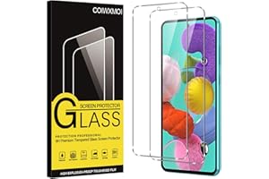 Coiwxmoi 2 sztuki szkła hartowanego do Samsung Galaxy A51 6,5", HD Clear Ultra Clear, Ultra trwałe, twardość 9H, bez pęcherzyków, odporna na zarysowania folia ochronna do Samsung A51 4G