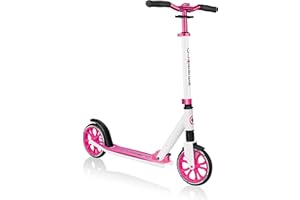 Globber - NL 205 - Trottinette Pliable à 2 Roues avec Suspension Avant pour Les Enfants âgés de 8 Ans +